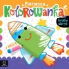 Pierwsza kolorowanka z rakietą. Gruby obrys - zdjęcie