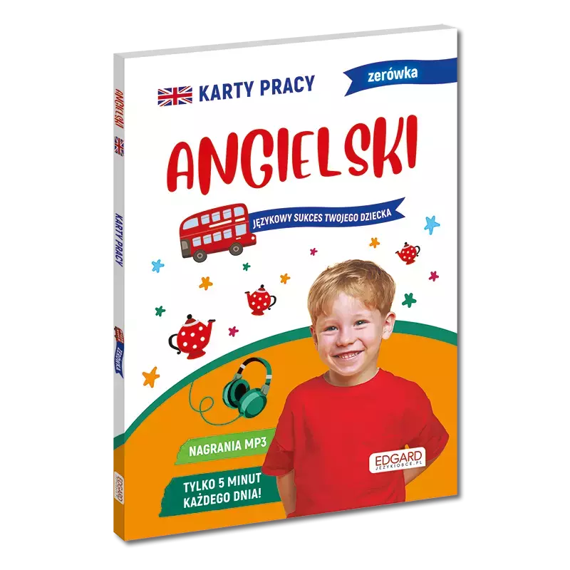 Angielski. Karty pracy. Zerówka Angielski. Karty pracy. Zerówka