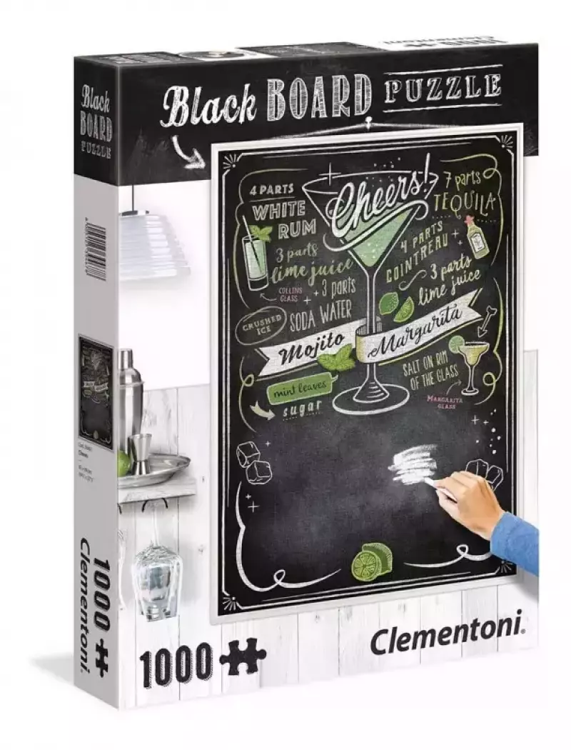 Puzzle 1000 elementów. Black Board. Cheers Puzzle 1000 elementów. Black Board. Cheers