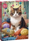 Puzzle 1000 CherryPazzi Knitty Cat 31131 - zdjęcie