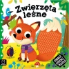Książeczka sensoryczna. Zobacz, dotknij, poczuj! Zwierzęta leśne - zdjęcie