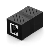 Łącznik RJ45 UGREEN NW114 2xRJ45 Cat.7 UTP (czarna) - zdjęcie