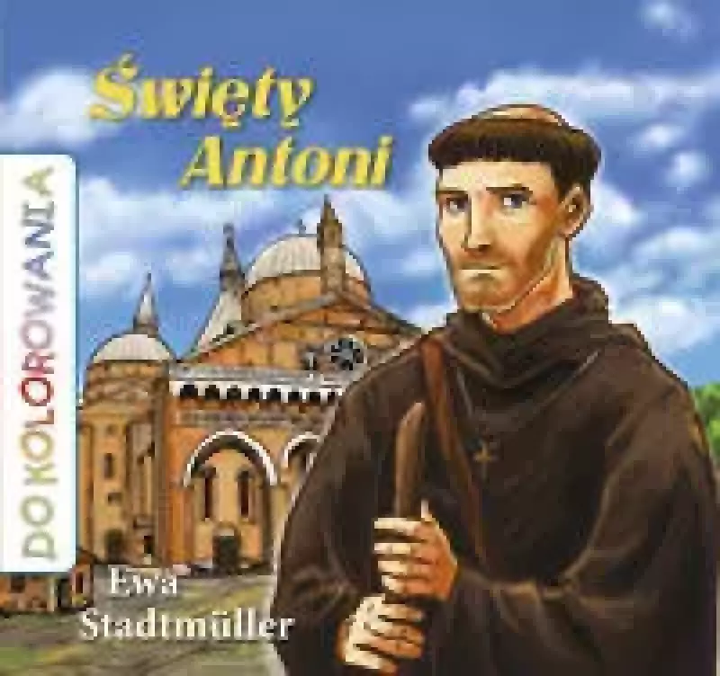 Święty Antoni Kolorowanka