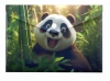 Koperta A5 PP na napę z nadrukiem Panda - zdjęcie