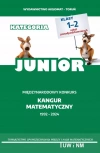 Matematyka z wesołym kangurem Poziom Junior 2024 - zdjęcie