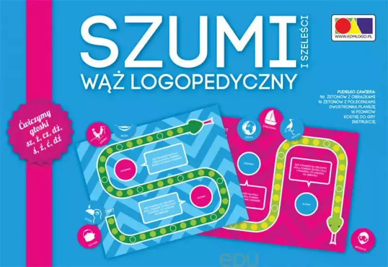 Szumi i szeleści wąż logopedyczny Szumi i szeleści wąż logopedyczny