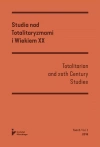 Studia nad totalitaryzmami i wiekiem XX nr 2/2018 - zdjęcie
