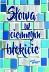 Słowa w ciemnym błękicie - zdjęcie