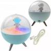 Lampka nocna LED RGB księżyc niebieski - zdjęcie