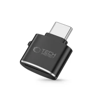 Tech-Protect Ultraboost Type-C To Card Reader Micro SD/TF Black, zdjęcie 2
