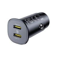 Ładowarka samochodowa Baseus GoTrip 2 x USB-C 30W - czarna, zdjęcie 4