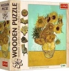 Puzzle 200 Drewniane Słoneczniki Vincent van Gogh 20249 - zdjęcie