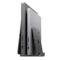Spigen LD208S4 Vertical Laptop Stand Space Grey, zdjęcie 3