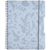 Kołonotes A5 80 k. kratka Eco Pastel PP błękitny, Herlitz - zdjęcie