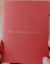 Książeczka "W te święta życzę Ci" - czerwień - zdjęcie