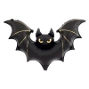Balon foliowy Nietoperz Halloween czarny 85 x 150 cm - zdjęcie