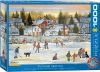 Puzzle 1000 elementów. Czas na łyżwy - zdjęcie
