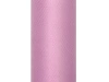 Tiul gładki, pudrowy róż, 0,15 x 9m (1 szt. / 9 mb.) - zdjęcie