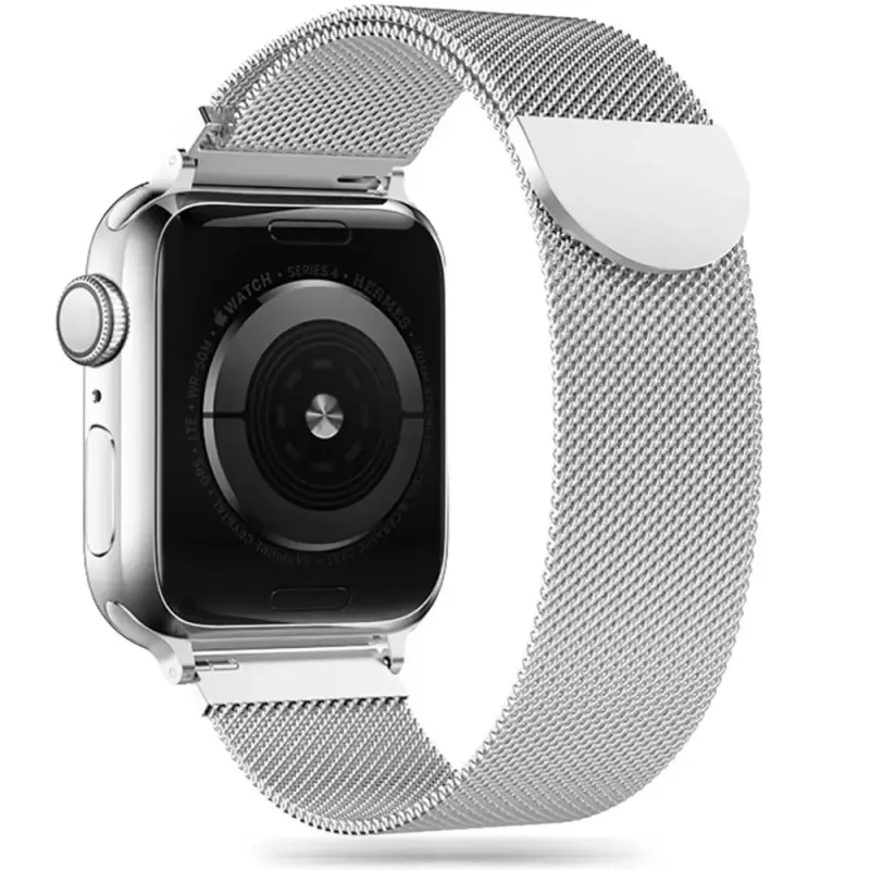 Tech-Protect Milaneseband Apple Watch 8 / 9 / 10 / 11 / SE (40 / 41 / 42 mm) Silver Tech-Protect Milaneseband Apple Watch 8 / 9 / 10 / 11 / SE (40 / 41 / 42 mm) Silver