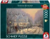 Puzzle 1000 PQ T.Kinkade Świąteczne spotkanie 113668 - zdjęcie