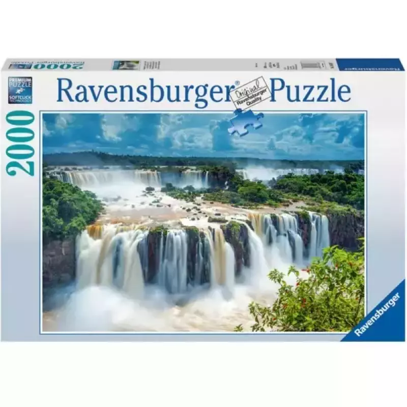 Puzzle 2000 elementów. Wodospad Iguazu Puzzle 2000 elementów. Wodospad Iguazu