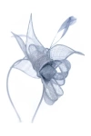Fascynator Stylish Bow, jasny niebieski - zdjęcie
