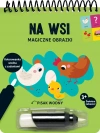 Magiczne obrazki. Na wsi. Kolorowanka wodna z zadaniami - zdjęcie