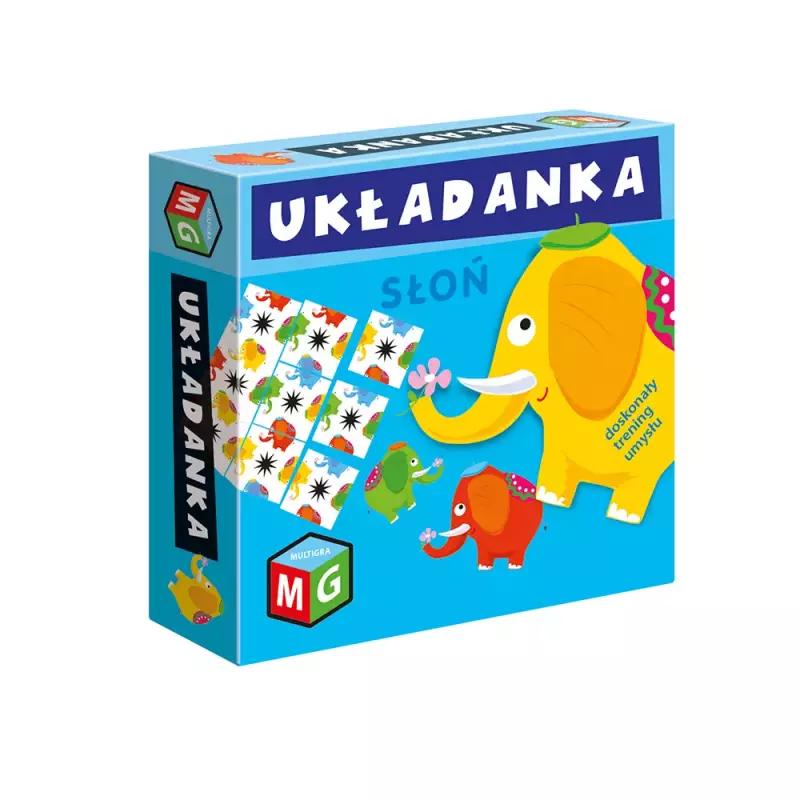Układanka Słoń Układanka Słoń