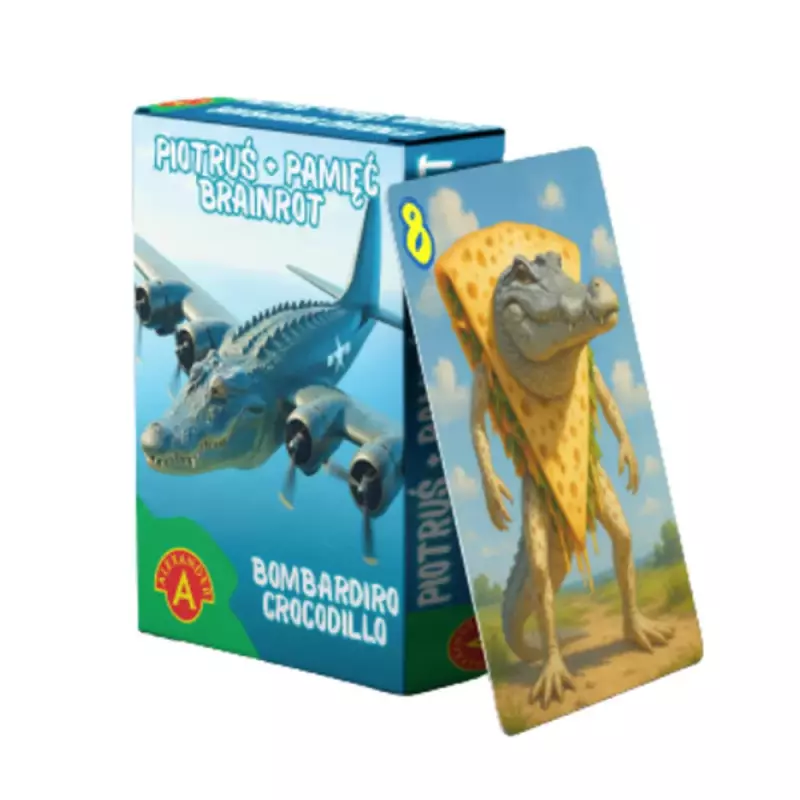 Piotruś Brainrot. Bombardiro Crocodilo Piotruś Brainrot. Bombardiro Crocodilo