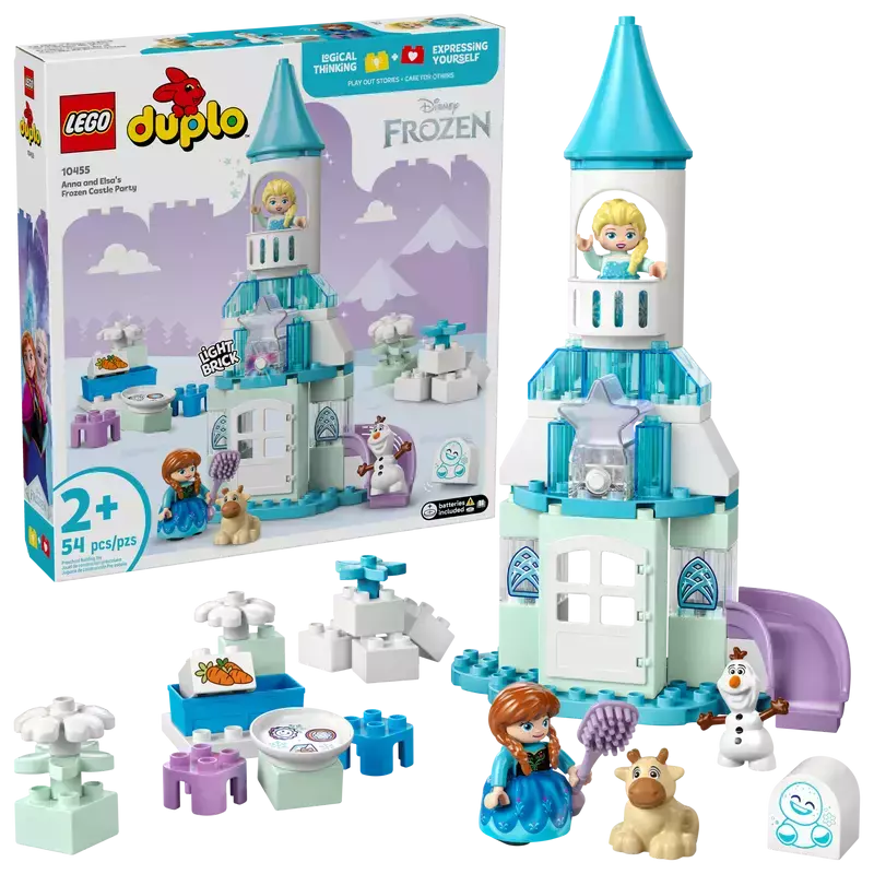 LEGO DUPLO Przyjęcie w lodowym zamku Anny i Elzy 10455