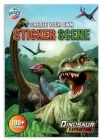 Książka A4 z naklejkami wyklejanka DINOZAURY Creative - zdjęcie