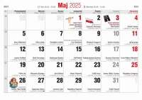 Kalendarz KRAJOBRAZY POLSKI 2025 ścienny albumowy, zdjęcie 3
