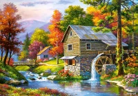 Puzzle 500 elementów. Old Sutter's Mill, zdjęcie 2