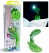 Flexilight Pals Dinosaur Green - Lampka do książki - zdjęcie