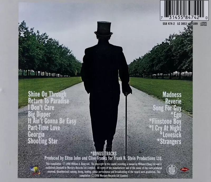 A Single Man, CD A Single Man, CD
