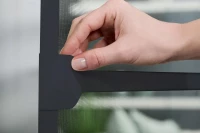 Moskitiera Drzwi Alu 100X215 Antracyt Basic Plus, zdjęcie 9