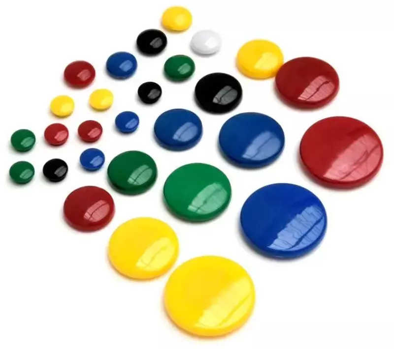 Magnesy do tablic 15 mm mix op. 10 szt., Argo Magnesy do tablic 15 mm mix op. 10 szt., Argo
