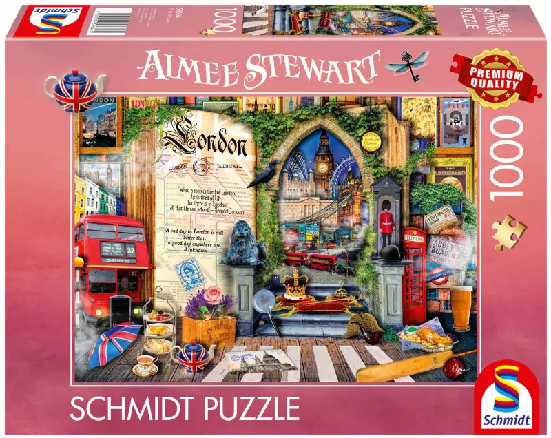 Puzzle 1000 PQ Aimee Stewart Wspomnienia z Londynu 113653 Puzzle 1000 PQ Aimee Stewart Wspomnienia z Londynu 113653