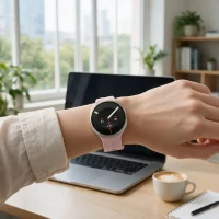 Tech-Protect Silicone Evo Samsung Galaxy Watch 8 / 9 / Classic (40 / 44 / 46 mm) Powder Pink, zdjęcie 3