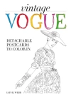 Vintage Vogue: Detachable postcards to colour in - zdjęcie