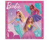 Serwetki papierowe Barbie Fantasy 33x33cm 20szt - zdjęcie