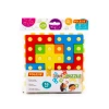 Polesie 93936 Zabawka edukacyjna Ułóż puzzle Nr1 16 elementów w woreczku - zdjęcie