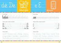 Litery i cyfry. Zeszyt kaligraficzny. Seria: Idę do szkoły., zdjęcie 2