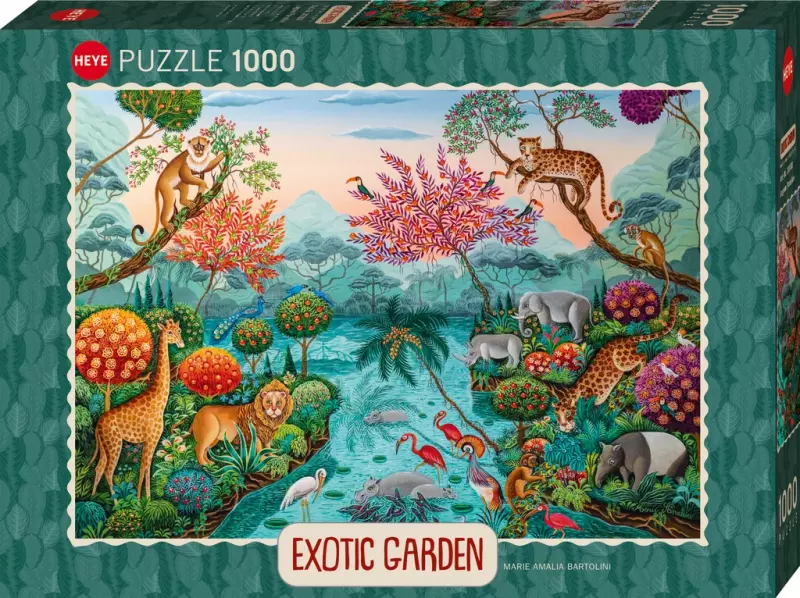 Puzzle 1000 elementów. Egzotyczny ogród. Raj Puzzle 1000 elementów. Egzotyczny ogród. Raj