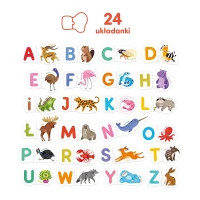 Puzzle CzuCzu do pary. Literki 3+, zdjęcie 5