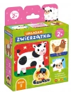 Puzzle CzuCzu 5w1. Zwierzątka - zdjęcie