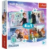 Puzzle 4w1. Kraina Lodu 2. Niezwykły świat - zdjęcie