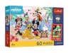 Puzzle 60 Mickey and Friends + plakat TREFL - zdjęcie