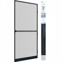 Moskitiera Drzwi Alu 100X215 Antracyt Basic Plus, zdjęcie 2