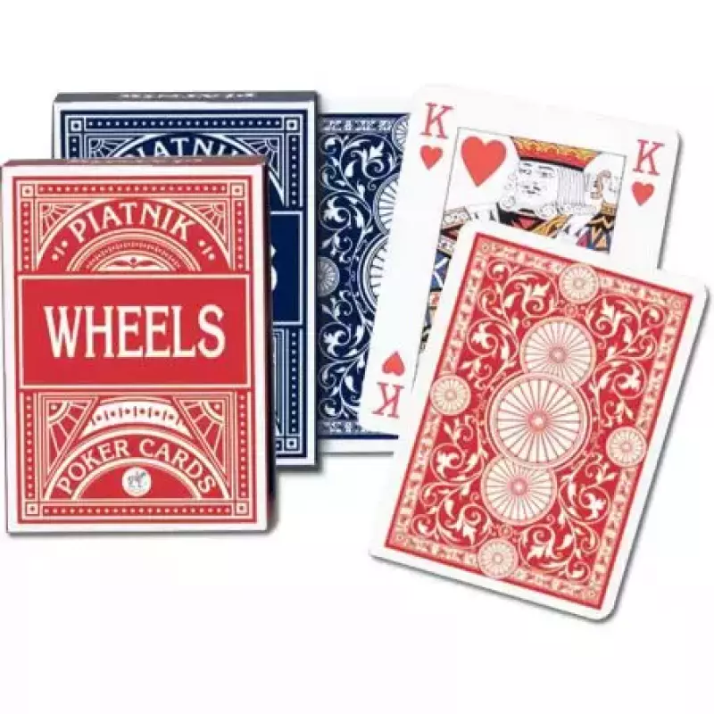 Karty pojedyncze, poker brydż. Wheels Karty pojedyncze, poker brydż. Wheels